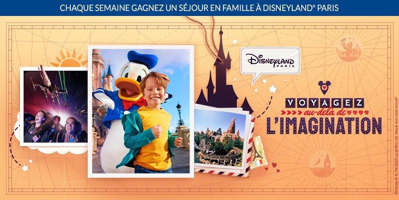 Gagner un séjour à Disneyland Paris