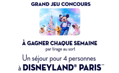 Gagner séjour gratuit Disneyland Paris